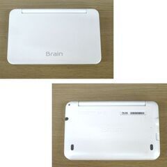 美品 SHARP カラー電子辞書 Brain PW-SS6 ホワイト USB ブレーン 高校生モデル シャープ 苫小牧西店