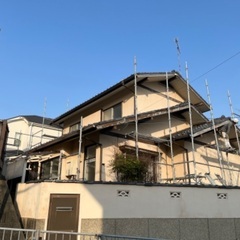 神戸市西区富士見ヶ丘で塗り替え工事をしてます。 − 兵庫県