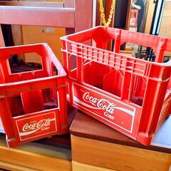 コカ・コーラ プラスチック製コンテナケース 残り1点1500円　...