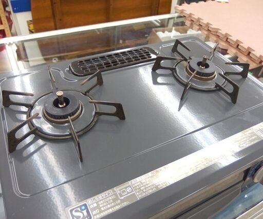 都市ガス ガステーブル 2016年製 幅56cm リンナイ 右強火 RT33NJH