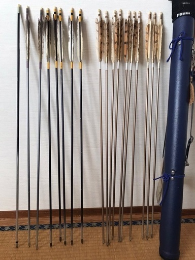 弓(ミヤタ 13キロ)、矢(梟.花白鳥.巻藁矢) 、的 まとめ売り！ 【公式通販】