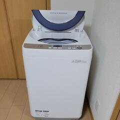 洗濯機 SHARP ES-GE55R 2016年式 5.5kg