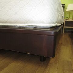 R066 高級 Asleep アンシンベッド、セミダブルベッド、幅120cm 美品