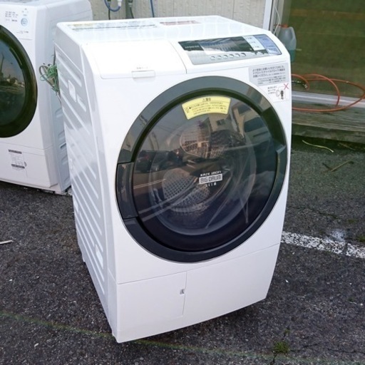 ○HITACHI ドラム式洗濯乾燥機 BD-SG100BL 10.0kg 2018年製 中古品