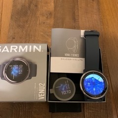 Garmin venu2 ブルー　使用少ない7ヶ月