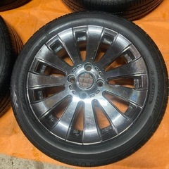 🌈165/55R15 4分山ラジアルタイヤ、アルミセット