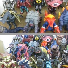 ウルトラ怪獣 ソフビ フィギュア 80体セット エレキング メトロン星人