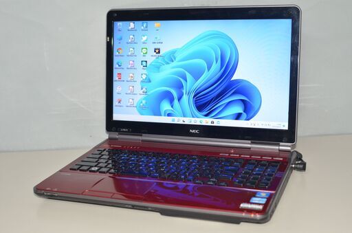 ノートパソコン NEC LL750/E 最新Windows11+office 爆速新品SSD480GB i7-2630QM/8GB/ブルーレイ/USB3.0/15.6インチ/HDMI/便利なソフト多数