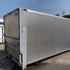 ‼️格安‼️ No.597 アルミバン 2ｔ 車  アルミ 箱 バイク 倉庫 トラック コンテナ 米 保管庫 物置 DIY