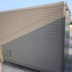 No.599 アルミバン 2ｔ 車  アルミ 箱 バイク 倉庫 トラック コンテナ 米 保管庫 物置 DIY