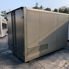 No.599 アルミバン 2ｔ 車  アルミ 箱 バイク 倉庫 トラック コンテナ 米 保管庫 物置 DIY