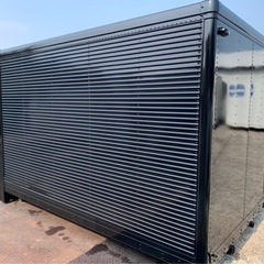 No.601 アルミバン 2ｔ 車  アルミ 箱 バイク 倉庫 トラック コンテナ 米 保管庫 物置 DIY