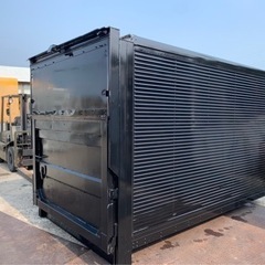 No.601 アルミバン 2ｔ 車  アルミ 箱 バイク 倉庫 トラック コンテナ 米 保管庫 物置 DIY