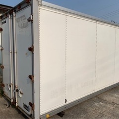 No.602 アルミバン 2ｔ 車 アルミ 箱 バイク 倉庫 トラック コンテナ 米 保管庫 物置 DIY