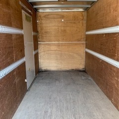 No.602 アルミバン 2ｔ 車 アルミ 箱 バイク 倉庫 トラック コンテナ 米 保管庫 物置 DIY