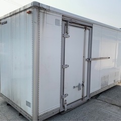 No.602 アルミバン 2ｔ 車 アルミ 箱 バイク 倉庫 トラック コンテナ 米 保管庫 物置 DIY