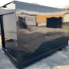 No.603 保冷バン 2ｔ 車 アルミ 箱 バイク 倉庫 トラック コンテナ 米 保管庫 物置 DIY