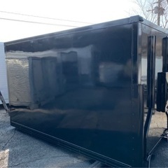 No.603 保冷バン 2ｔ 車 アルミ 箱 バイク 倉庫 トラック コンテナ 米 保管庫 物置 DIY