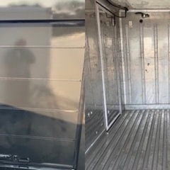 No.603 保冷バン 2ｔ 車 アルミ 箱 バイク 倉庫 トラック コンテナ 米 保管庫 物置 DIY