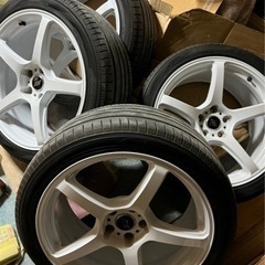 19インチ ワーク エモーション 純正ホイールセット