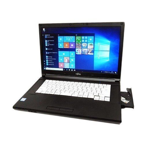 Win11 快速PC ノートパソコン FUJITSU A576 10キー無 P246