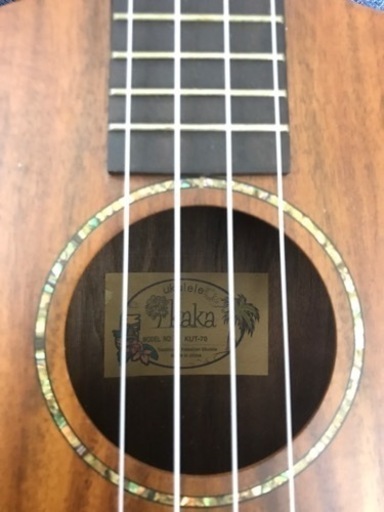 取引中】【値下げ】ウクレレ kaka kut70