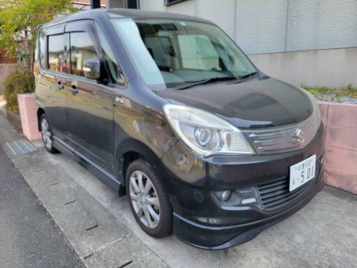 ソリオ特別仕様車ブラック ホワイトリア両側パワースライドドアｅｔｃ付きスマートキープッシュスタートタイミングチェーン式 多走行車 ひなじい 新飯塚の ソリオの中古車 ジモティー
