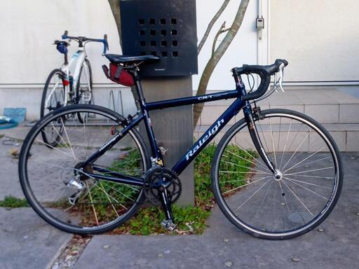 【引取希望千葉柏】raleigh　ラレー　アルミロードバイク　CR-T　サイズ465（身長160〜170mm)　8X2s
