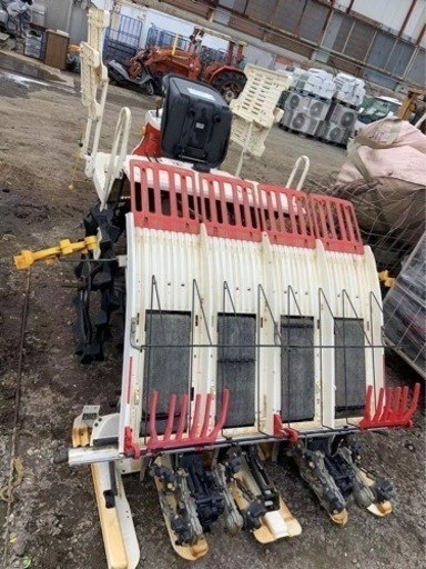 千葉発 ☆ヤンマー 乗用田植機 RJ4☆ ダブルタイヤ 農機具