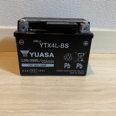 バイクバッテリー　YTX 4L-BS
