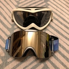 【貸したい】スキー・スノーボード用/ゴーグル/成人男女兼用/メガネ対応