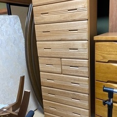 木製チェスト　タンス☆ 9段