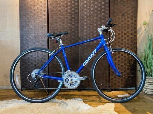 ■GIANT ESCAPE R3 ジャイアント エスケープ R3 Sサイズ ブルー 24速 アルミフレーム クロスバイク 自転車 札幌発