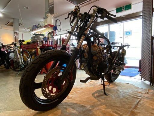 スズキ　GSX250　刀　GJ76A　書なし　パーツ取り　部品取り　希少　旧車　 □SUZUKI 刀 250 GJ76A スズキ カタナ 250 ブラック 250cc パーツ取り