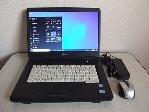 高速SSD240GB搭載　Fujitsu FMV-A8290 ノートパソコン　(a193)