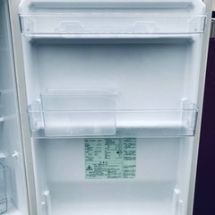 ①✨2018年製✨2580番 AQUA✨ノンフロン冷凍冷蔵庫✨AQR-BK18G(