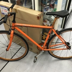 orange bike クロスバイク