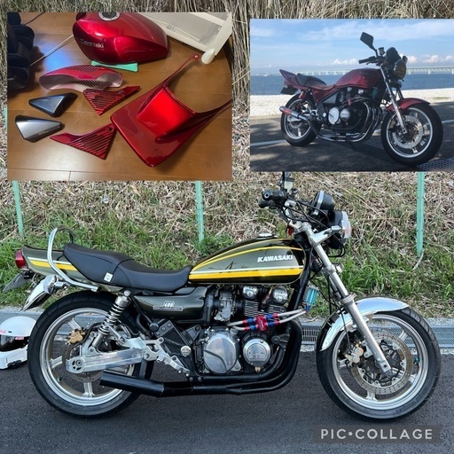 ゼファー400  Z2仕様　c2 イエロータイガー