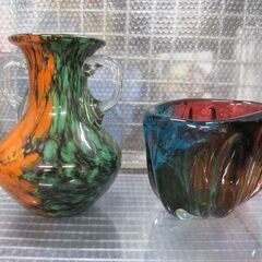 KAMEI GLASS　絶版　花瓶　２個