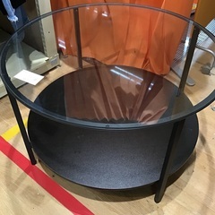 【トレファク神戸新長田】IKEAのローテーブル(ガラステーブル)...
