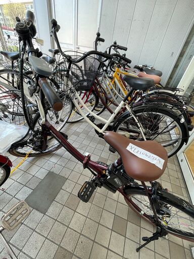 電動自転車　ペルテック　折り畳み式　JS048