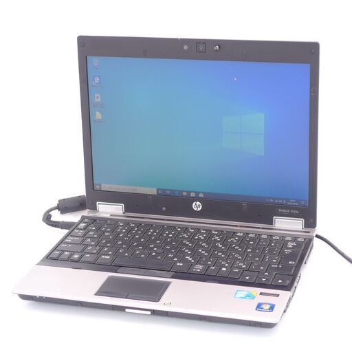 中古美品 ノートパソコン hp 2540p 新品高速SSD搭載 Wi-Fi有 12.1インチ Core i7 4GB 無線ラン webカメラ Windows10 Office 即使用可