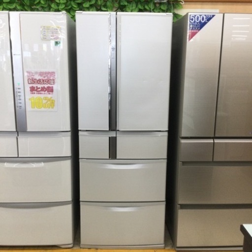 4/8 【✨6ドア❗️自動製氷❗️大容量❗️✨】定価¥213,925 MITSUBISHI 520L冷蔵庫 MR-R52T 2011年製 ６ドア キッチン 大容量