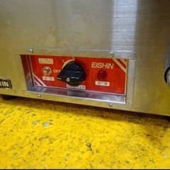 642-1)EISHIN エイシン 業務用 卓上型 電気蒸し器 100V W390D400H265