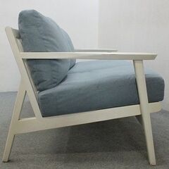 Francfranc/フランフラン 3人掛ソファ アペーゴ(APEGO)白色 アッシュ材 北欧 おしゃれ   中古家具 店頭引取歓迎 R5675)