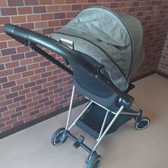 サイベックスミオス美品ベビーカー引き取り限定マンハッタングレー