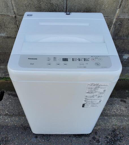 洗濯機　21年製　パナソニック　5k