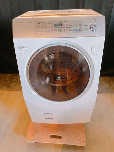 125 SHARP シャープ　ドラム式洗濯機　 ES-V530-NL　清掃済み