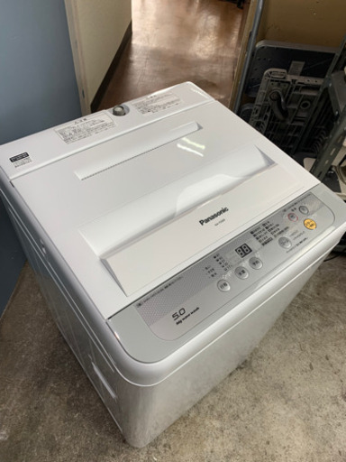 札幌市内配送無料 16年製 美品 パナソニック 5kg 全自動洗濯機 NA-F50B9