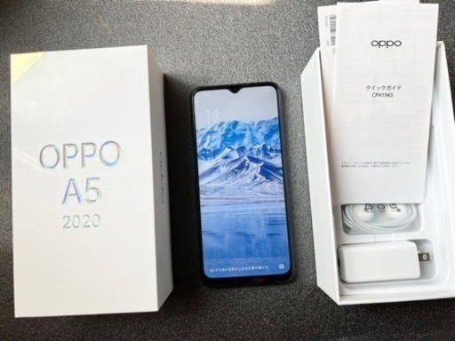 【美品】携帯 OPPO A5 2020 SIMフリー